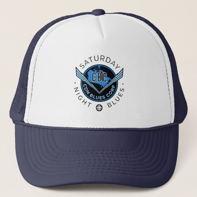 CBC Saturday Night Blues Trucker Hat (Front)