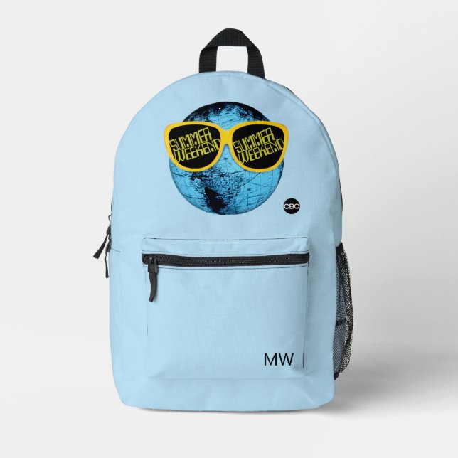 CBC Summer Weekend Printed Backpack (Front)