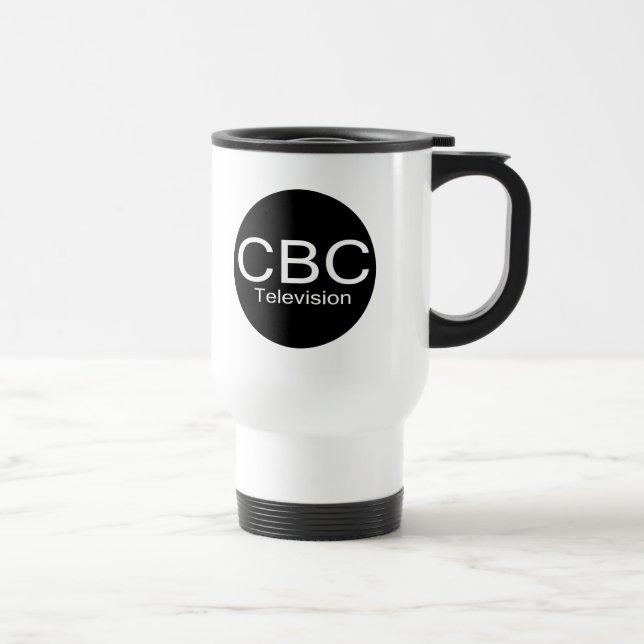 CBC Television alternative logo Travel Mug (Right)