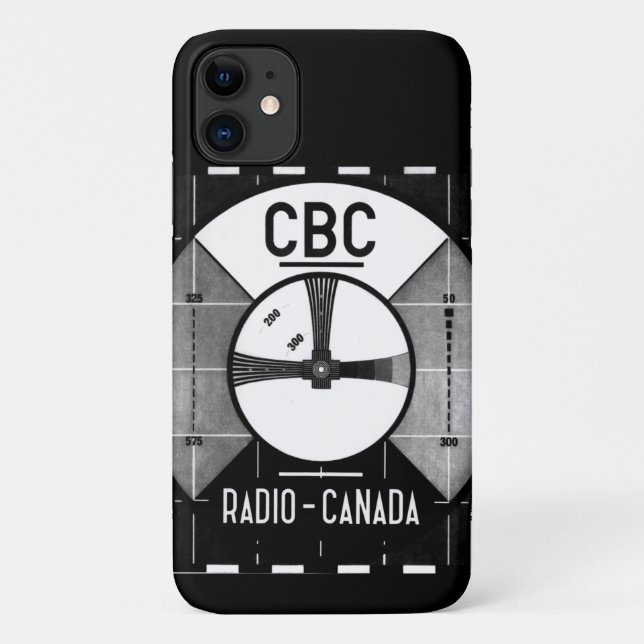 CBC Test Pattern iPhone Case (Back)