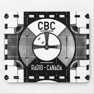 CBC Test Pattern Mouse Mat