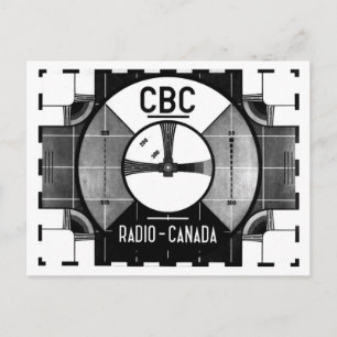 CBC Test Pattern Postcard