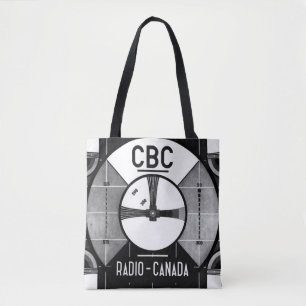 CBC Test Pattern Shoulder Tote Bag