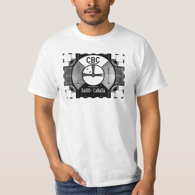 CBC Test Pattern T-Shirt (Front)