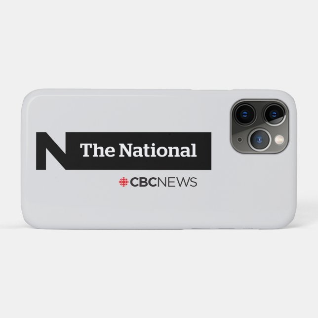 CBC The National Case-Mate iPhone Case (Back (Horizontal))
