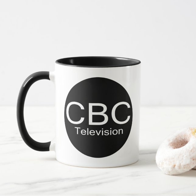 CBC TV Alt Logo Mug (With Donut)