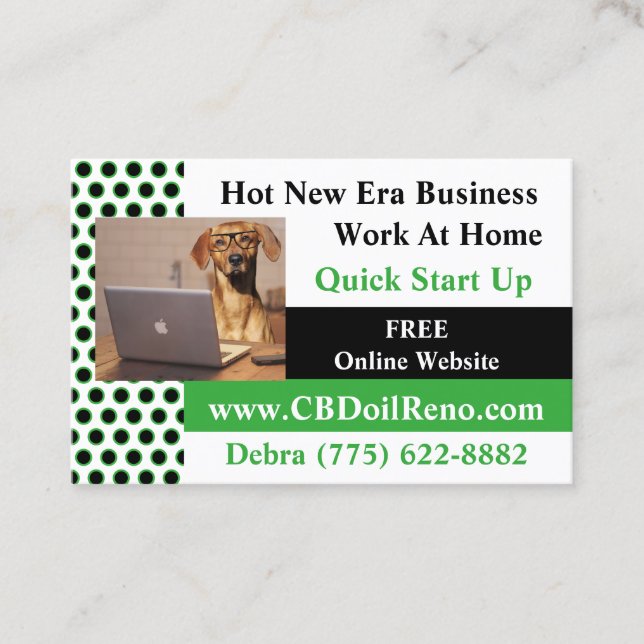 CBD 2 Sided Business Card (Front)