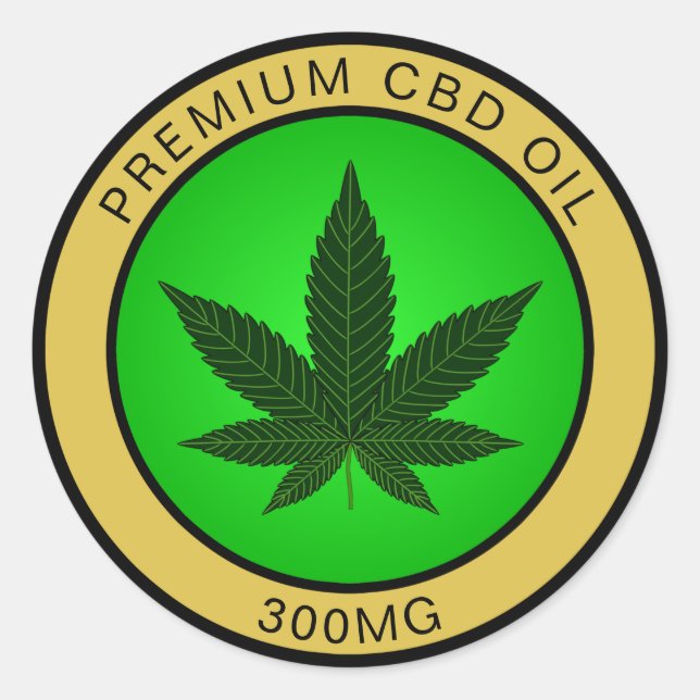 CBD Oil Labels (Front)