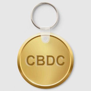 CBDC Central Currency Key Ring