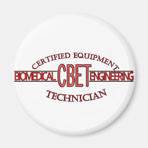 CBET BIOMEDICAL ENGINEERING LOGO  EQUIPMENT TECH MAGNET