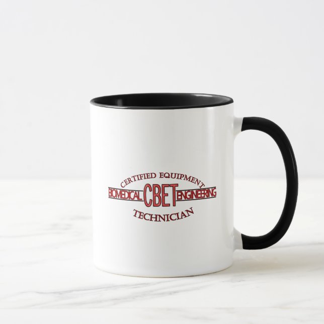 CBET BIOMEDICAL ENGINEERING LOGO  EQUIPMENT TECH MUG (Right)