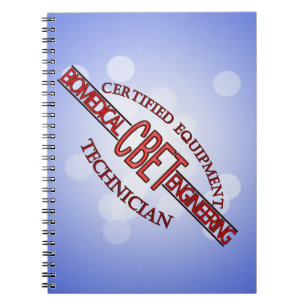 CBET BIOMEDICAL ENGINEERING LOGO  EQUIPMENT TECH NOTEBOOK