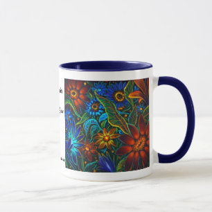 CBjork Avatar Floral Design Mug