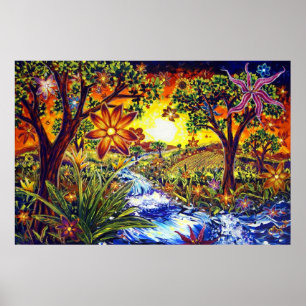 CBjork, BDazzled River Poster