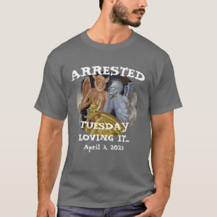 CBP DHS 45th President Arrested MAGA USA 459 T-Shirt
