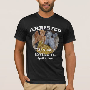 CBP DHS 45th President Arrested MAGA USA 47 T-Shirt