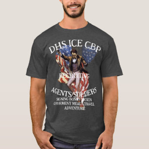 CBP Recruiting Customs Border Patrol BirthNation T-Shirt
