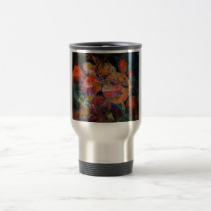 CBS Sunday Morning Show SUN ART Travel Mug