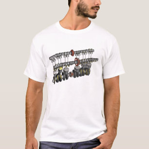 CBX 1000 Motorcycle Engine T-Shirt