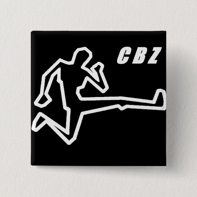 CBZ YEAHHH 15 CM SQUARE BADGE (Front)
