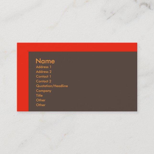 CC Business Card (Front)