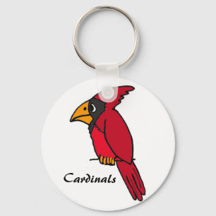 CC- Cardinals Cartoon Keychain