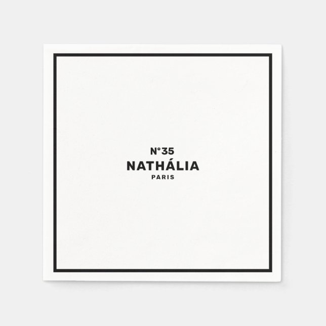 CC (Chic & Classic) Napkin (Front)