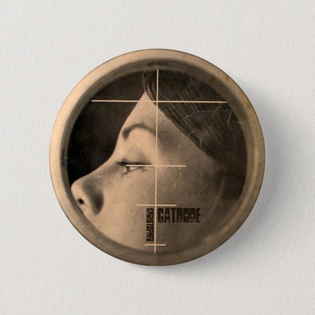 CC girl lateral 6 Cm Round Badge (Front)