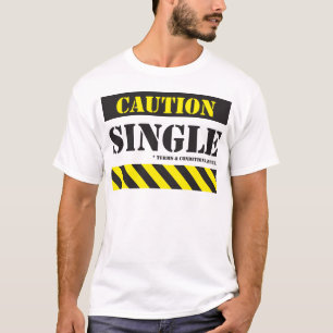 CCAU004S4 - caution single with tc.pdf T-Shirt