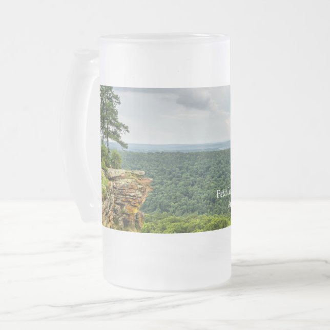 CCC Overlook Petit Jean Frosted Glass Beer Mug (Front Left)