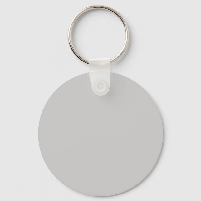 CCCCCC Grey Key Ring (Front)