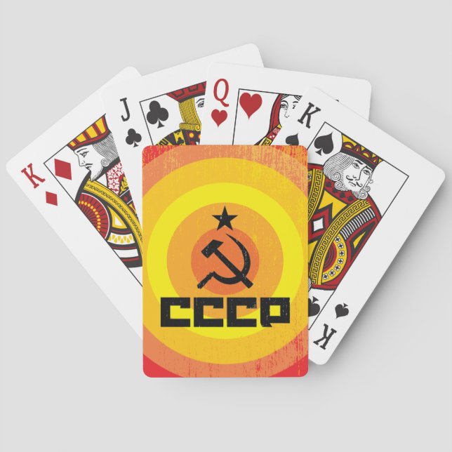 CCCP Classic Playing Cards (Back)