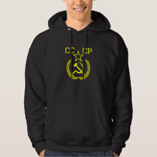 CCCP Communist Sport Black Hoodie
