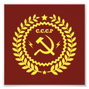 CCCP Hamer & Sickle Emblem Kodak Photo Paper