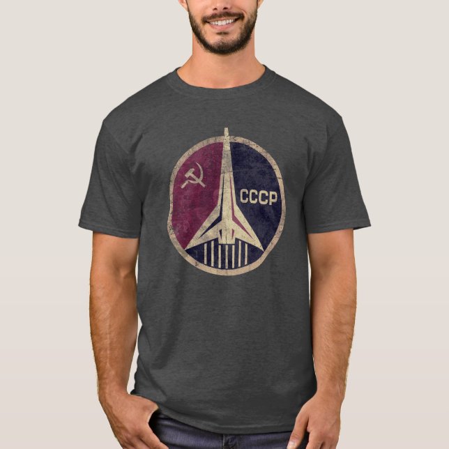 CCCP Rocket Emblem T-Shirt (Front)