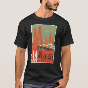 CCCP UdSSR Steam Locomotive Traffic Soviet Communi T-Shirt