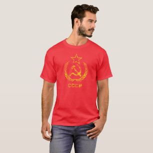 CCCP USSR Communist Used Men's T-Shirts