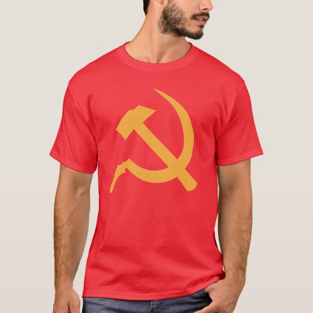 cccp ussr hammer and sickle T-Shirt (Front)