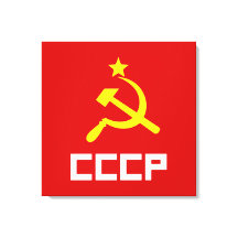 CCCP Wrapped Canvas