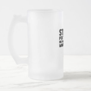 ccGrace Frosted Glass Beer Mug