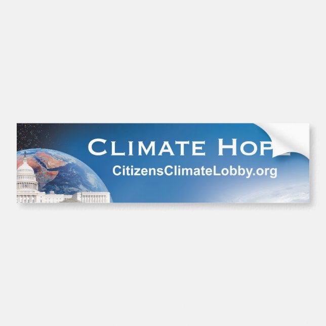 CCL Bumper Sticker - Climate Hope (Front)