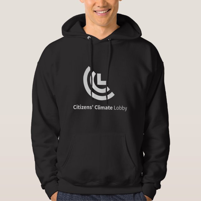CCL Logo Black Hooded Sweatshirt (Front)