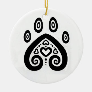 CCLU PawPrint Ornament