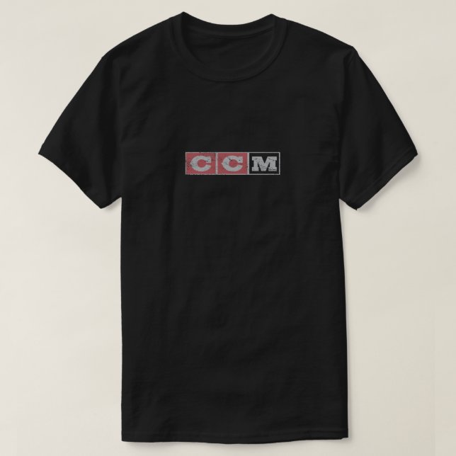 CCM logo fitted T-Shirt (Design Front)