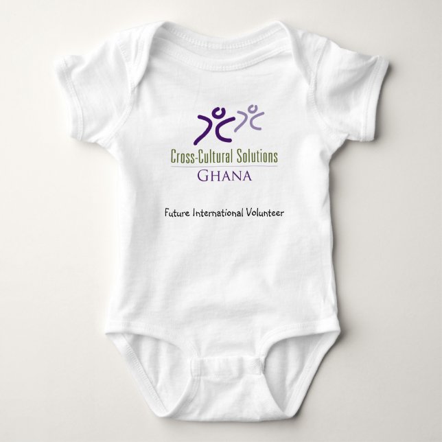 CCS Ghana Baby Apparel Bodysuit (Front)
