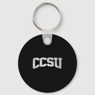 Ccsu Of Technology Arch Retro For Men Women T-shir Key Ring