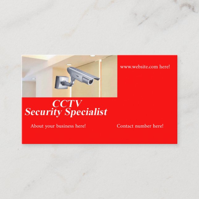 CCTV image for Business Card (Front)