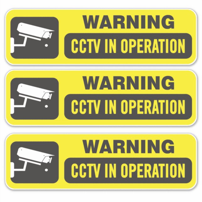 CCTV In Operation Video Surveillance (Front)