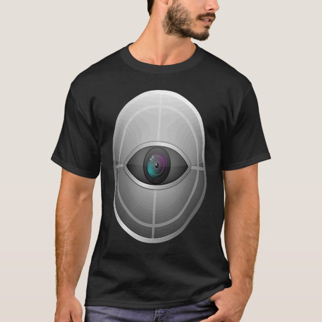 CCTV Surveillance Security Camera Closed Circuit P T-Shirt (Front)