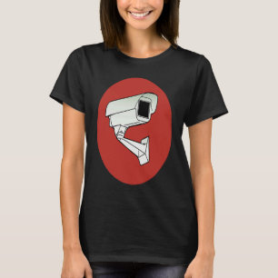 CCTV Surveillance Security Camera Closed Circuit P T-Shirt